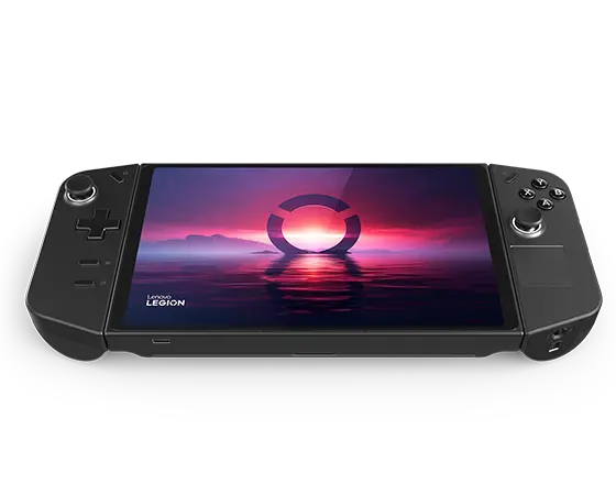 Front-facing view of Legion Go handheld