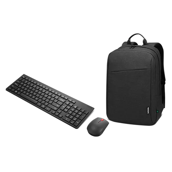 Lenovo 16" Laptop Casual Backpack B210 Black + Lenovo Essential Wireless Combo Keyboard & Mouse Gen 2
Lenovo 16" Laptop Casual Backpack B210 Black + Lenovo Essential Wireless Combo Keyboard & Mouse Gen 2