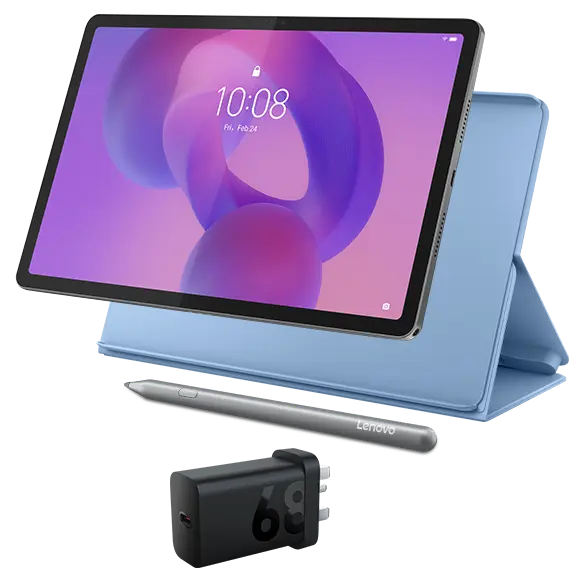 Lenovo Idea Tab (8GB 128GB) + Folio & Adaptor MediaTek Dimensity 6300 Processor (2.40 GHz )/Android 15 or Later/128 GB UFS
Lenovo Idea Tab (8GB 128GB) + Folio & Adaptor MediaTek Dimensity 6300 Processor (2.40 GHz )/Android 15 or Later/128 GB UFS