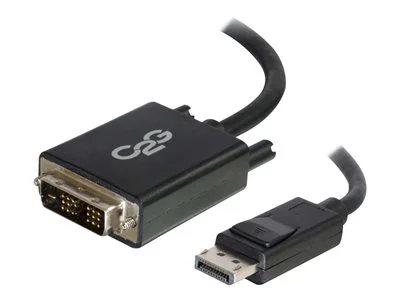 

C2G 6ft (1.8m) DisplayPort™ Male to Single Link DVI-D Male Adapter Cable - Black