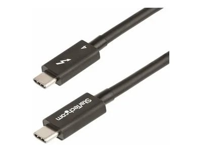 

StarTech Thunderbolt 4 Universal Cable with 100W Power Delivery, 3.3 ft - Black
