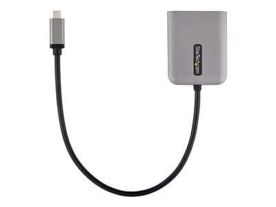

StarTech USB-C Dual DisplayPort 1.4 Adapter, USB-C Multi-Monitor MST Hub, 11.8in