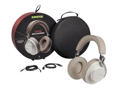 

Shure AONIC 50 Wireless Noise-Canceling Headphones - White