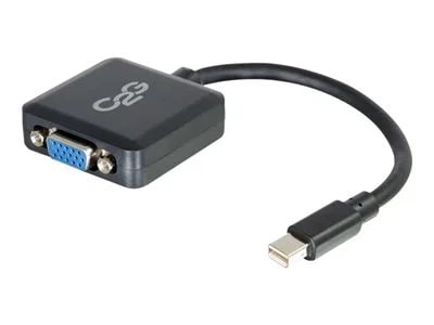 

C2G 8in Mini DisplayPort™ Male to VGA Female Active Adapter Converter - Black