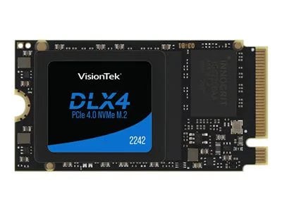 

VisionTek 512GB M.2 2242 NVME DLX4 PCIe Gen4 x4 OPAL 2.0 SSD SED