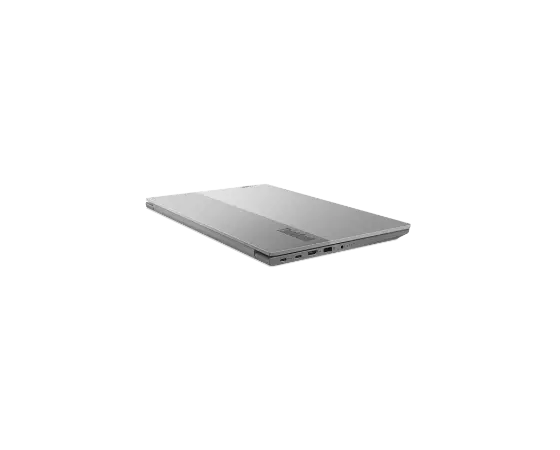 Vista trasera de tres cuartos del lateral derecho del Lenovo ThinkBook 15 de 2.ª generación