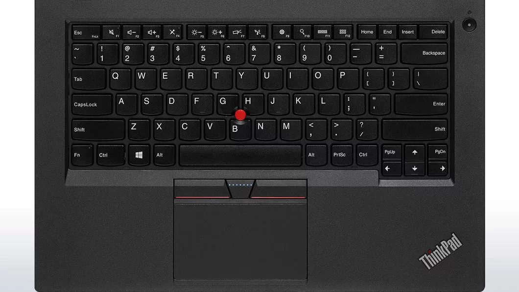Lenovo ThinkPad L460 Overhead Keyboard View