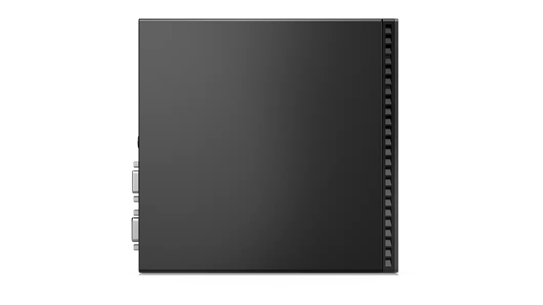 Vista del lateral izquierdo del Lenovo ThinkCentre M75q de 2.ª generación