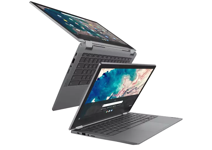 Lenovo ideapad Flex 5 CB 13ITL6 11th Generation Intel(r) Core i3-1115G4 Processor (3.00 GHz up to 4.10 GHz)/Chrome OS/128 GB SSD M.2 2242 PCIe Gen3 TLC