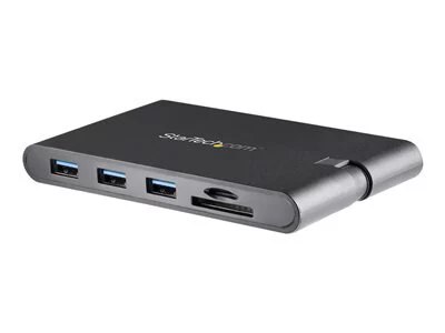 

StarTech.com USB C Multiport Adapter, USB Type-C Mini Dock with HDMI 4K or 1080p VGA Video, 100W PD Passthrough, 3x USB 3.0, Gigabit Ethernet, SD & MicroSD Card Reader, USB 3.0 Adapter