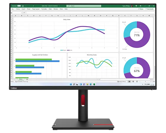 Lenovo Monitor ThinkVision T32h-30 31,5