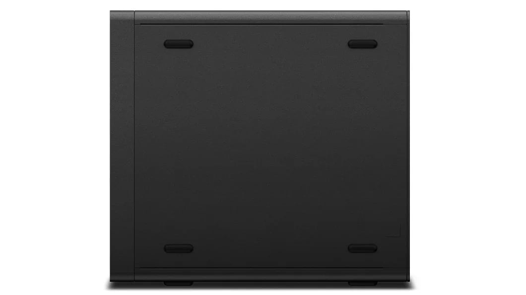 Close up of right-side panel of Lenovo  ThinkStation P3 Ultra Workstation