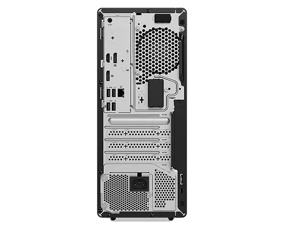 Lenovo ThinkCentre M70t Gen 4 (Intel) desktop tower – rear view