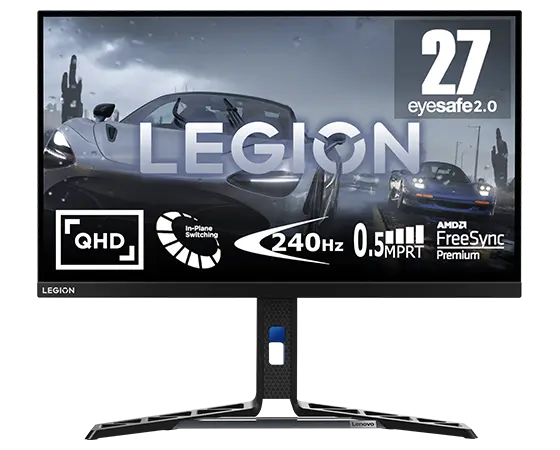 Lenovo Legion Y27qf-30 27" 2K QHD Pro Gaming Monitor (280Hz (OD), 0.5ms MPRT, FreeSync Premium)