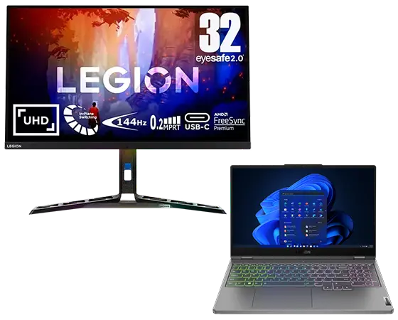 Lenovo Legion Gaming Bundle 12 AMD Ryzen 7 6800H Processor (3.20 GHz up to 4.70 GHz)/Windows 11 Home 64/512 GB SSD M.2 2242 PCIe Gen4 TLC