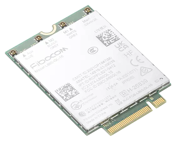 ThinkPad Fibocom L860-GL-16 CAT16 4G LTE WWAN-modul til ThinkPad X1 Carbon Gen 10
