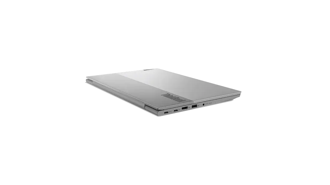 Vista de la notebook Lenovo ThinkBook 14 Gen 3 (14&quot;, AMD) cerrada