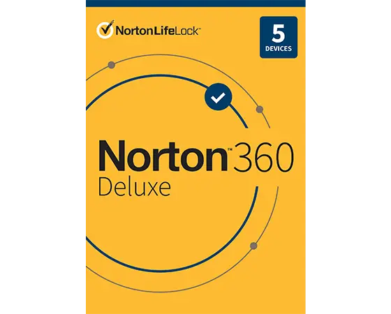 Norton 360 Deluxe- 5 Devices, Annual Subscription