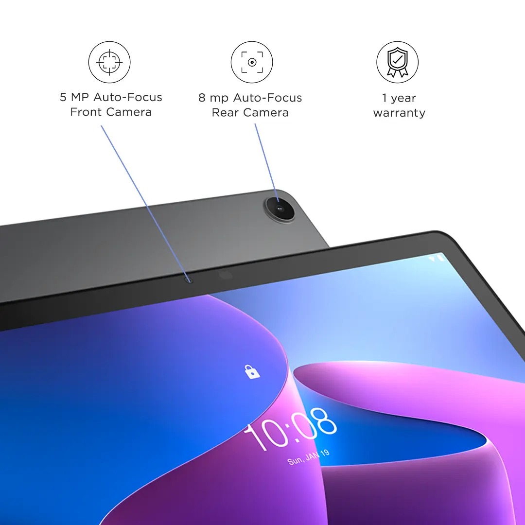 Tab M10 Gen 3 | Family entertainment & learning tablet with 25.65