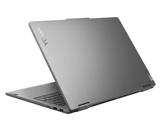 Ansicht von rechts hinten des Yoga 7 2-in-1 Gen 9 (16 Intel) im Laptop-Modus
