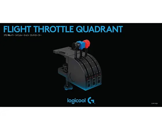 Logitech G Flight Throttle Quadrant Professional Simulation Axis Levers |  78012774 | Lenovo CA