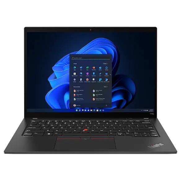 Photos - Laptop ThinkPad T14s Gen 4 Intel  - Deep Black 21F6006EUS(14″)