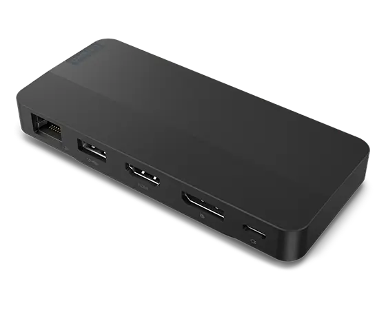 Lenovo USB-C Dual Display Travel Dock (w/ adapter)
