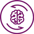 A brain icon.