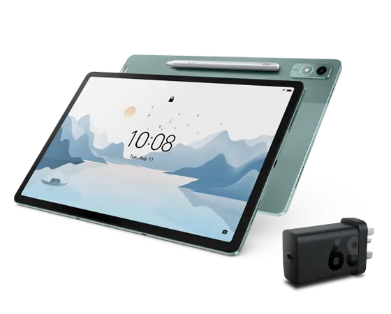 

Lenovo Tab P12 with Matte Display (8GB 128GB) (Wifi) - Sage Green + Pen & Charging Adaptor MediaTek Dimensity 7050 Processor (2.60 GHz )/Android/128 GB UFS 2.2