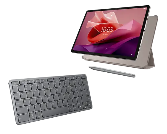 

Lenovo Tab P12 (8GB 256GB) (Wifi) - Storm Grey + Pen, Folio (Oat) & Wireless Keyboard MediaTek Dimensity 7050 Processor (2.60 GHz )/Android/256 GB UFS 2.2