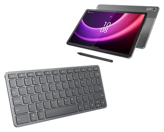 Lenovo Tab P11 (2nd Gen) (6GB 128GB) (Wifi) - Storm Grey + Pen & Bluetooth Wireless Keyboard MediaTek Helio G99 Prozessor (2,20 GHz )/Android/128 GB UFS 2.2
