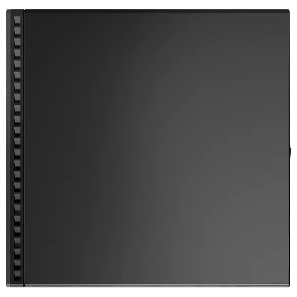 Left side view of Lenovo ThinkCentre M80q Gen 3