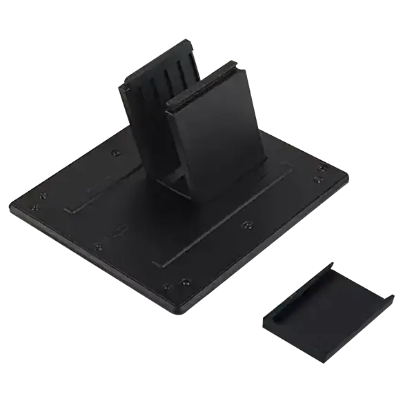 Aerial view of ThinkCentre Tiny Clamp Bracket Mounting Kit II, an optional mounting bracket for ThinkCentre M60q Chromebox