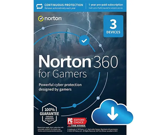 Norton 360 Deluxe- 5 Devices, 3 Years Subscription