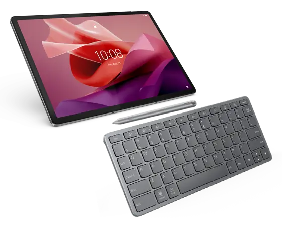 Lenovo Tab P12 (8GB 128GB) (Wifi) - Storm Grey + Pen & Bluetooth Wireless Keyboard MediaTek Dimensity 7050 Prozessor (2,60 GHz )/Android/128 GB UFS 2.2