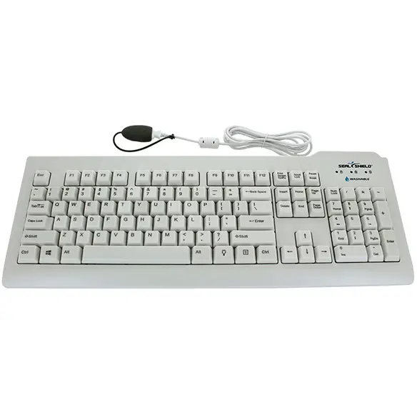 Seal Shield Seal Clean Glow™ Backlit Keyboard w/ Key Locking