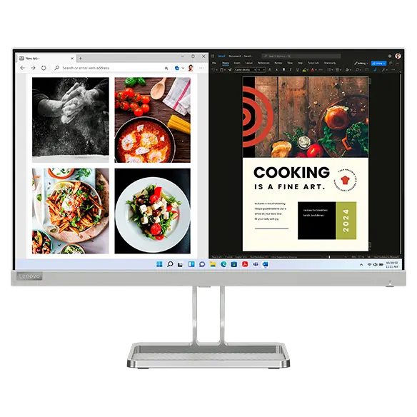 Lenovo L24i-40 モニター 23.8インチ IPS FHD Lenovo L24i-40 FHD Monitor (23.8