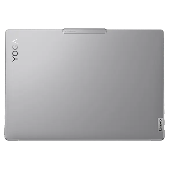 Top view of a closed Lenovo Yoga Pro 9i Gen 9 (16 Intel)