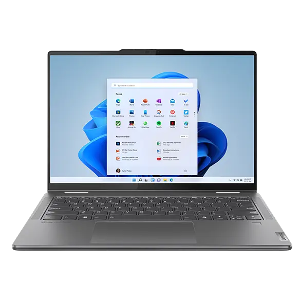 

Lenovo Yoga 7i 2-in-1 Gen 9 (14'' Intel) Intel® Core™ Ultra 5 125H Processor (E-cores up to 3.60 GHz P-cores up to 4.50 GHz)/Windows 11 Home 64/512 GB SSD M.2 2242 PCIe Gen4 TLC