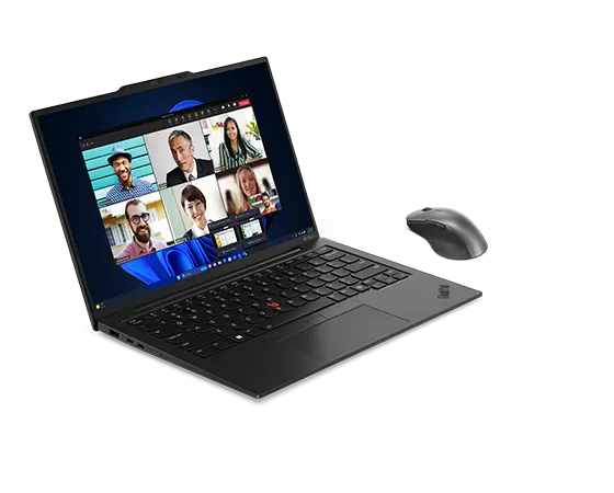 Lenovo ThinkPad X1 Carbon Gen 12 (ULT7 32G 1T) + Rechargable Bluetooth Mouse Processador Intel® Core™ Ultra 7 155U (núcleos de eficiência de até 3,80 GHz núcleos de desempenho de até 4,80 GHz)/Windows 11 Pro/1 TB SSD  Performance TLC Opal