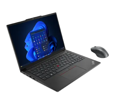 Lenovo ThinkPad E14 Gen 6 (RZ7 16G 512G) + Rechargable Bluetooth Mouse Processador AMD Ryzen™ 7 7735HS (3,20 GHz até 4,75 GHz)/Windows 11 Pro/512 GB SSD M.2 2242 PCIe Gen4 TLC Opal
