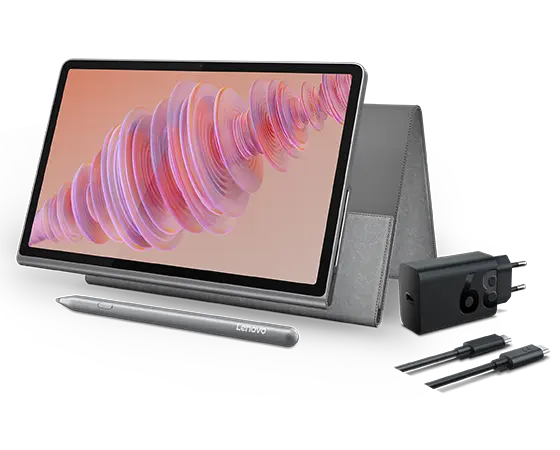 Lenovo Tab Plus (8GB 256GB) Sleeve, Pen & Charging Adaptor Bundle Processador MediaTek Helio G99 (2,20 GHz )/Android 14 or Later/256 GB UFS 2.2
