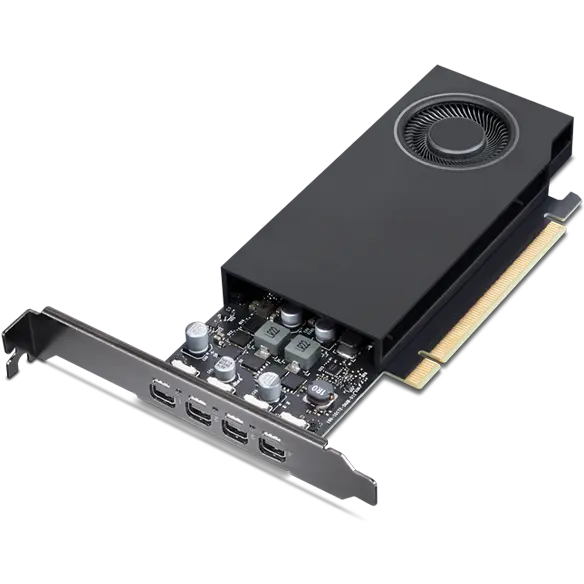 NVIDIA RTX A400 4GB mini-DP*4 GDDR6 Graphics Card