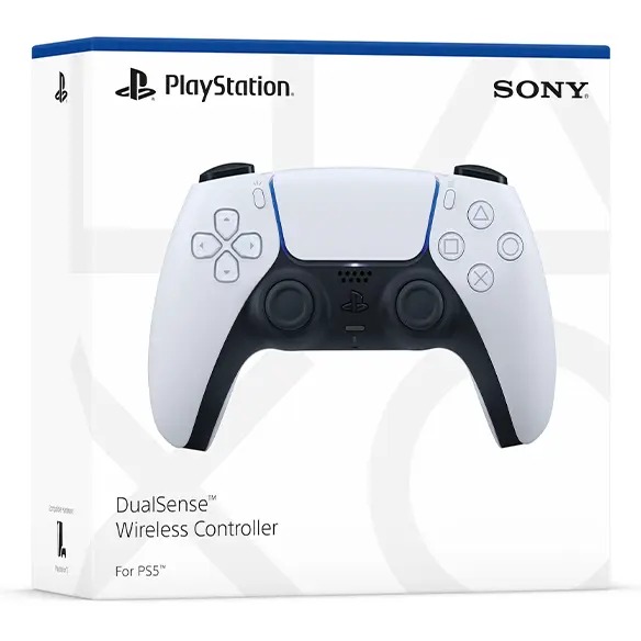 Sony PlayStation 5 DualSense Wireless Controller, V2 - White