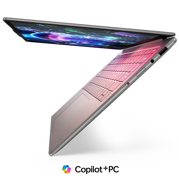 Perfil derecho del Lenovo Yoga Slim 7i Gen 10 Aura Edition