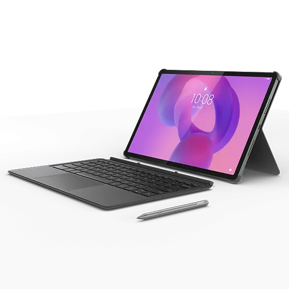 Lenovo Idea Tab Pro (8GB 128GB) (Wifi) - Luna Grey + Pen & Keyboard Pack (Grey) MediaTek Dimensity 8300 Prozessor (3,35 GHz )/Android/128 GB UFS 3.1