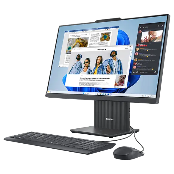 IdeaCentre AIO i Gen 9 computer facing left