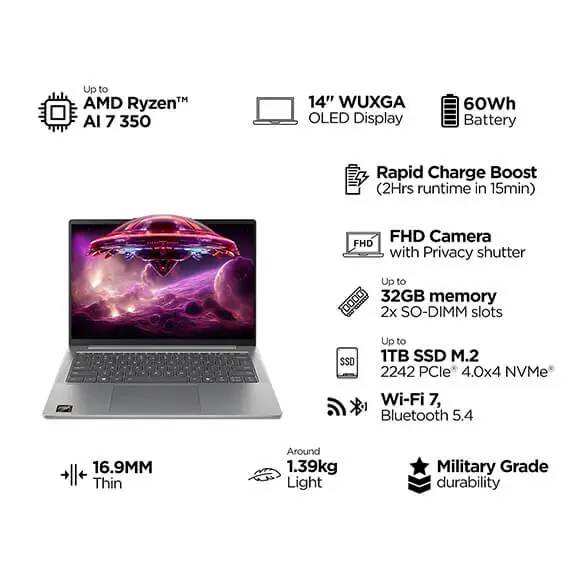 IdeaPad Slim 5 Gen 10 (14,AMD) | The Smarter Choice for Mobility