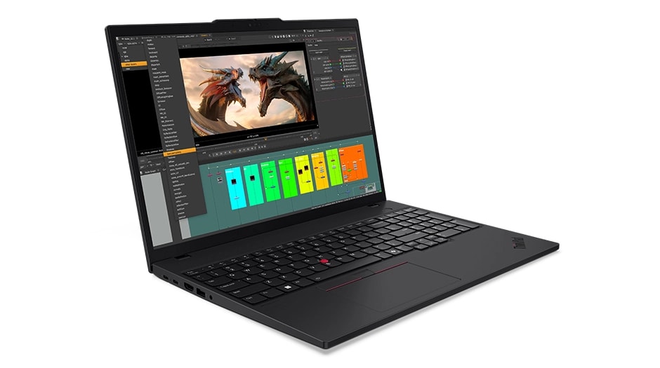 ThinkPad P16s Gen 4 AMD(16型 AMD) | 外出先でもパフォーマンス