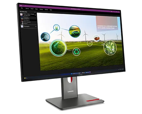 27-дюймовий дисплей FHD ThinkVision P27q-40 з IPS-панеллю, змінною